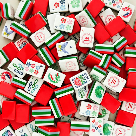 Garden Party Botanical Mahjong Set