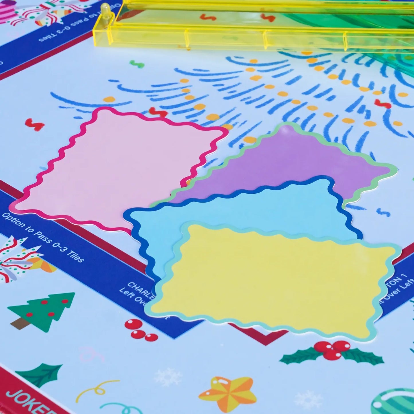 Pastel Mahjong Shuffler Cards