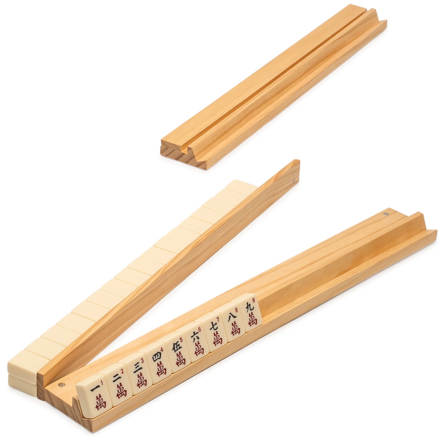 Classic Wooden Mahj Racks