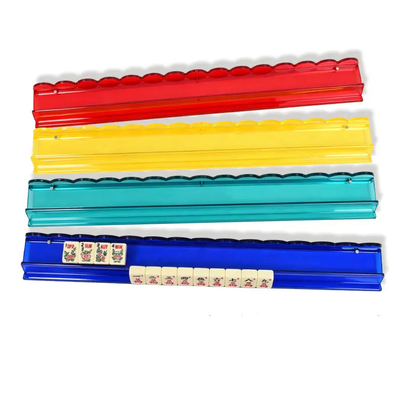 20" Clear Scalloped Acrylic Racks (4-Pack)