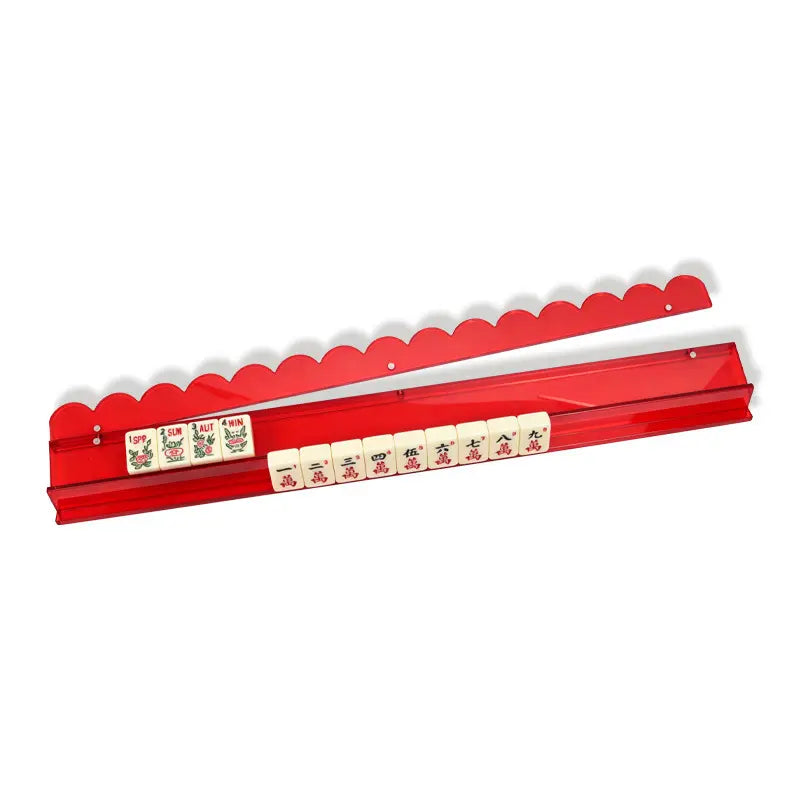 20" Clear Scalloped Acrylic Racks (4-Pack)