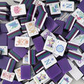 Royal Purple Lantern Mahjong Set