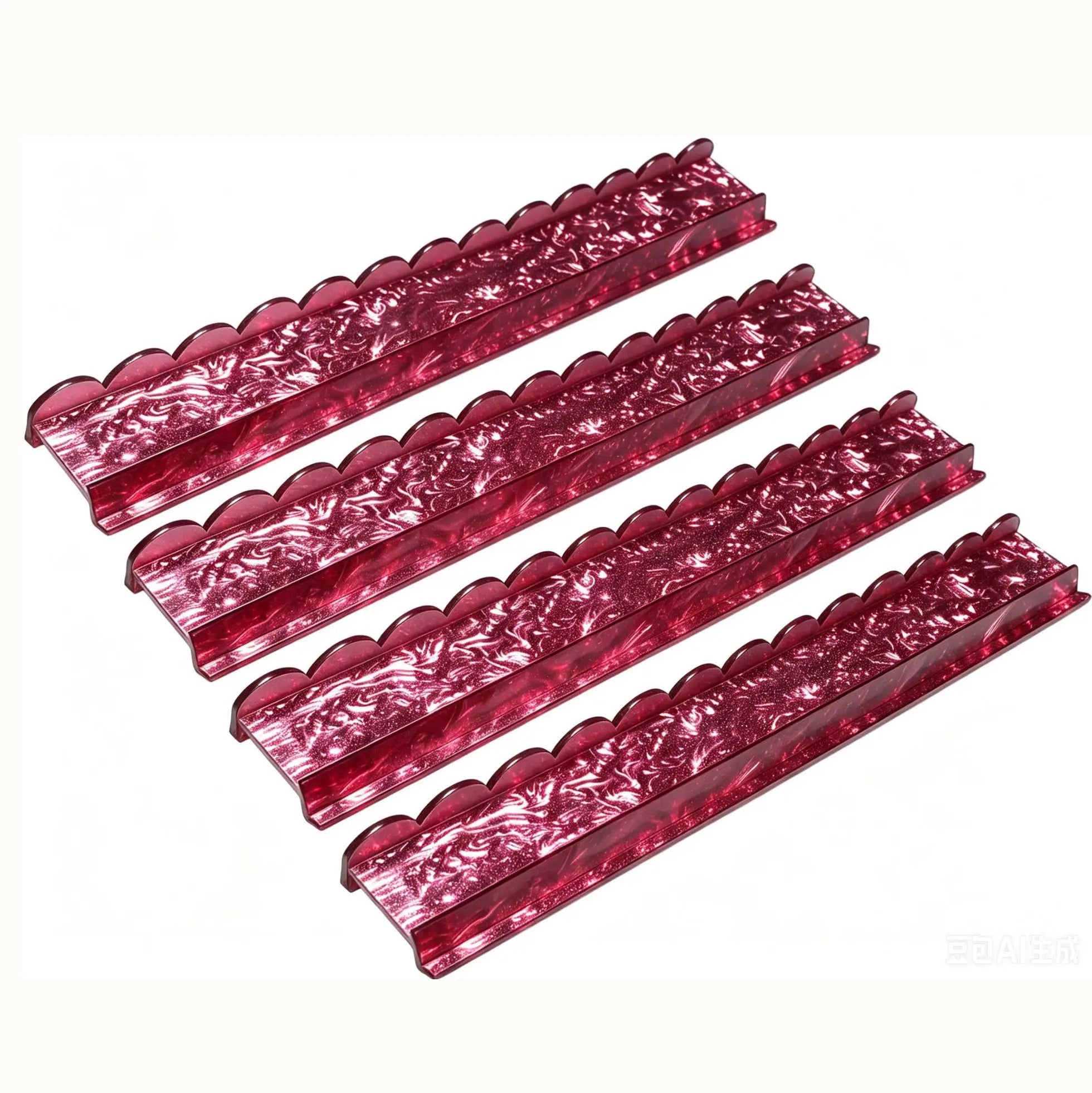 Acrylic Mahjong Rack Pushers 4-Pack