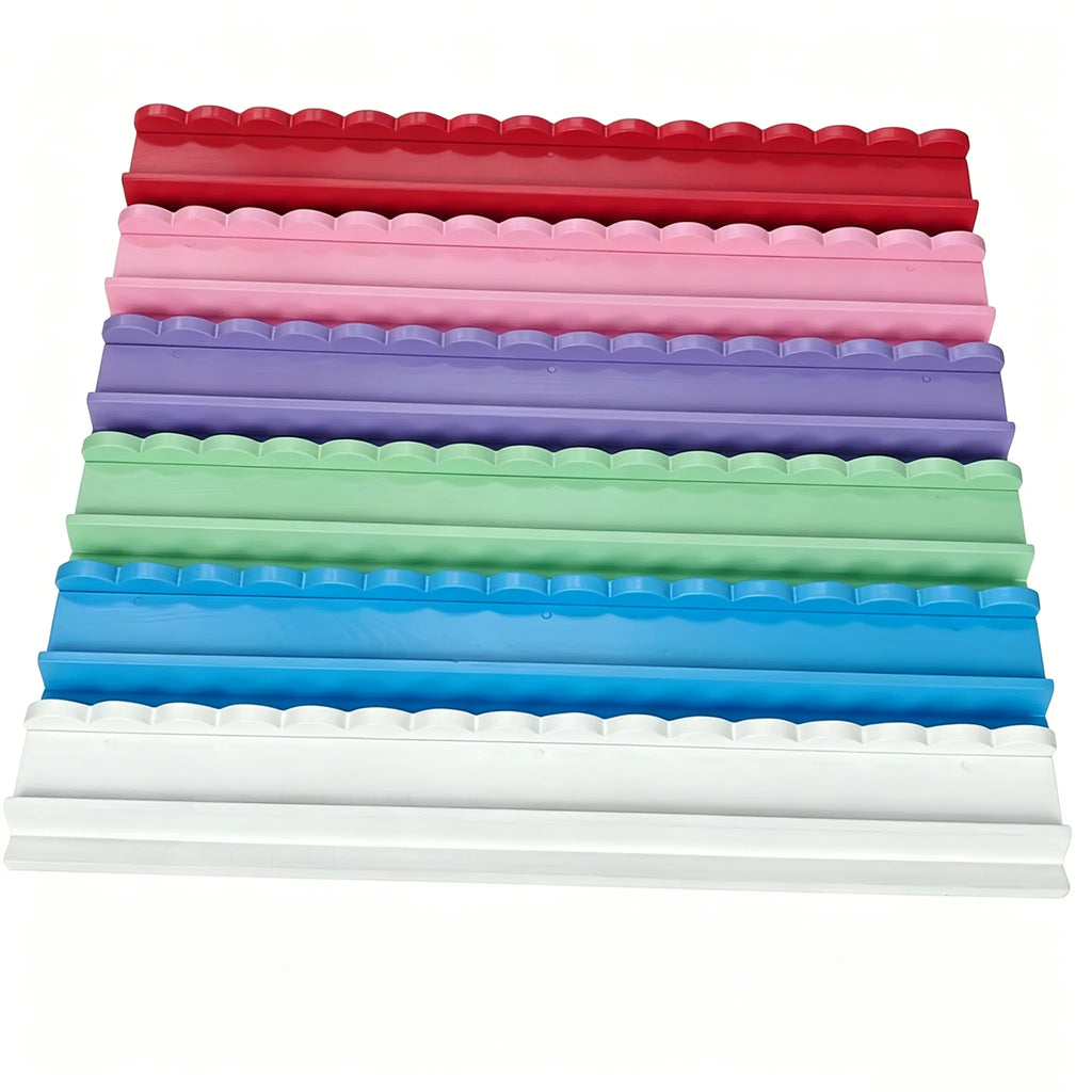 20" Wooden Mahjong Racks with Pushers 4-Pack