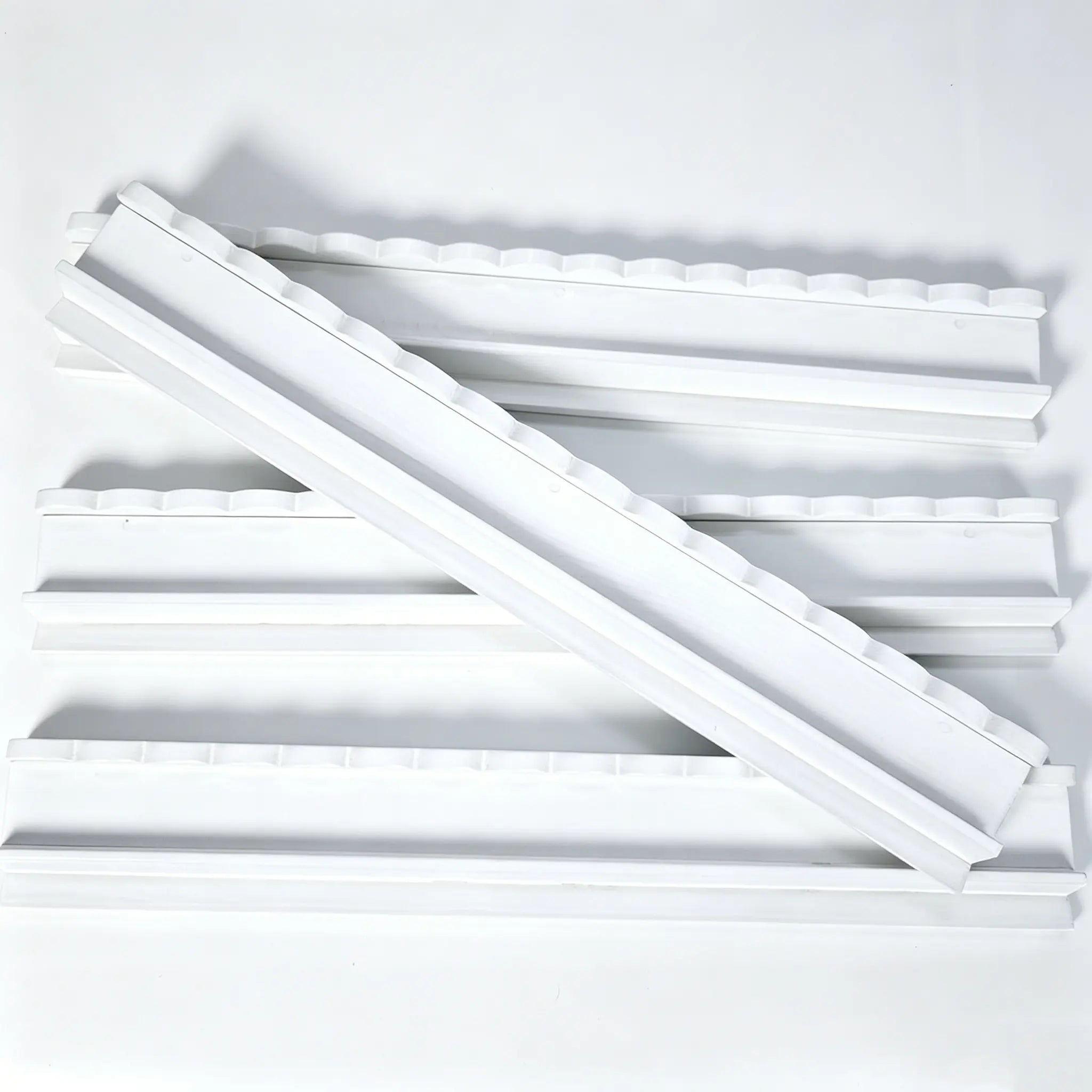 20" Wooden Mahjong Racks with Pushers 4-Pack