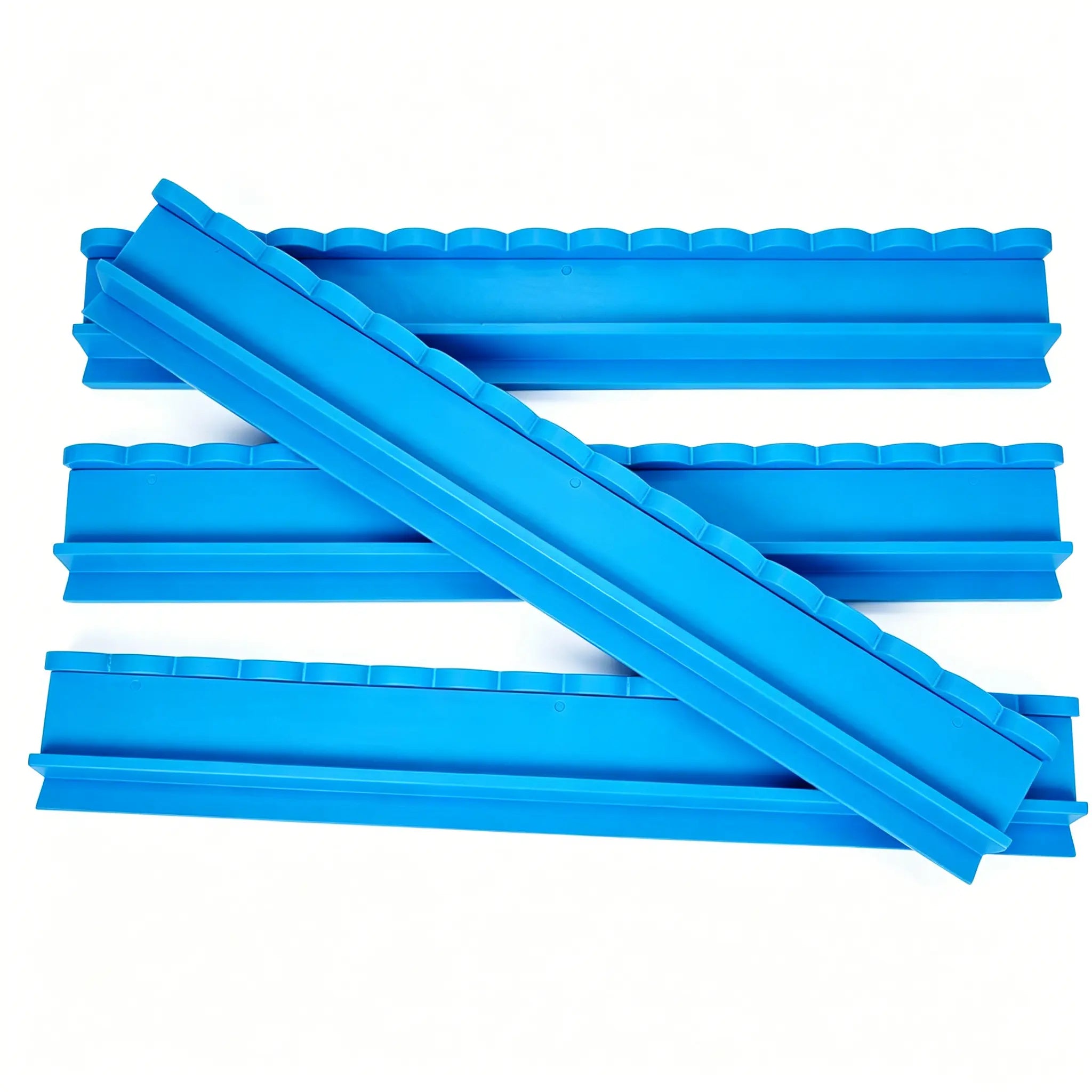 20" Wooden Mahjong Racks with Pushers 4-Pack