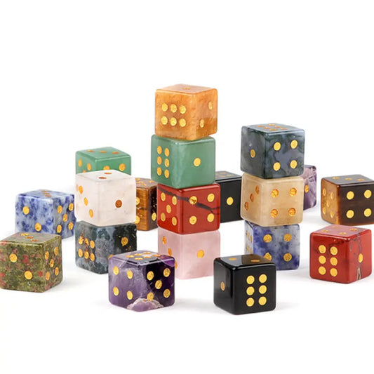 Crystal Gemstone Luxury Mahjong Dice