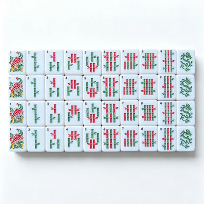 Blossom Shimmer Garden Party Mahjong Set