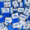 Blue Chinoiserie Mahjong Set