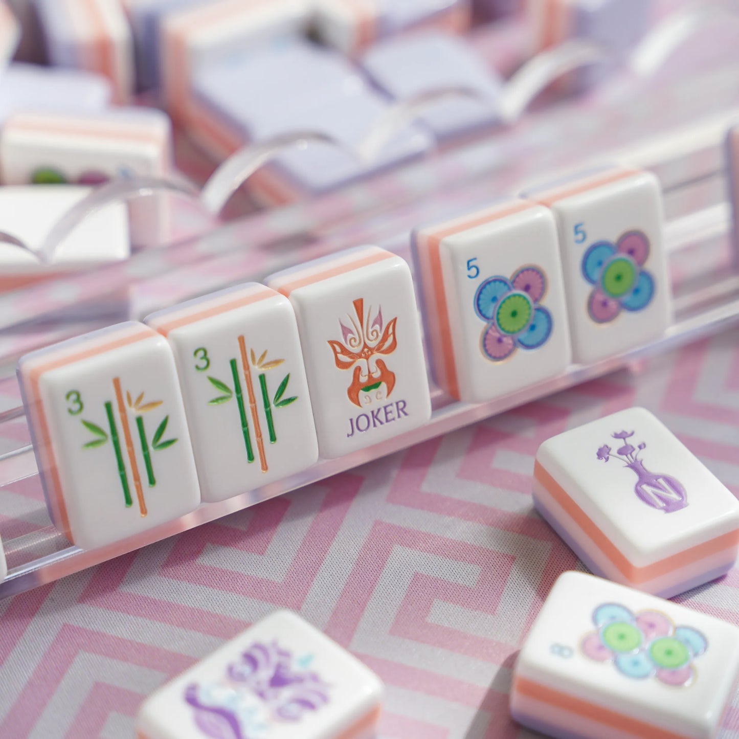 Opera Masks Heritage Mahjong Set
