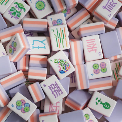 Opera Masks Heritage Mahjong Set