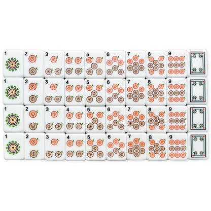 Forest Storm Wildlife Mahjong Set