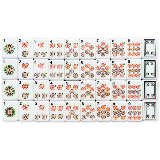 Forest Storm Wildlife Mahjong Set