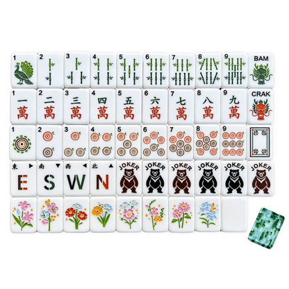 Wildwood Misty Forest Mahjong Set