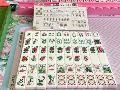Tropical Jungle Mahjong Set