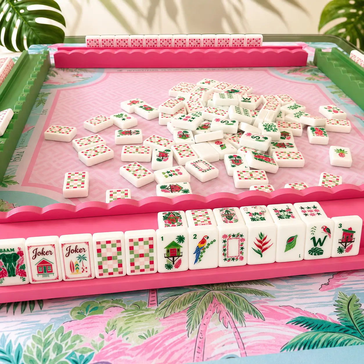 Tropical Jungle Mahjong Set