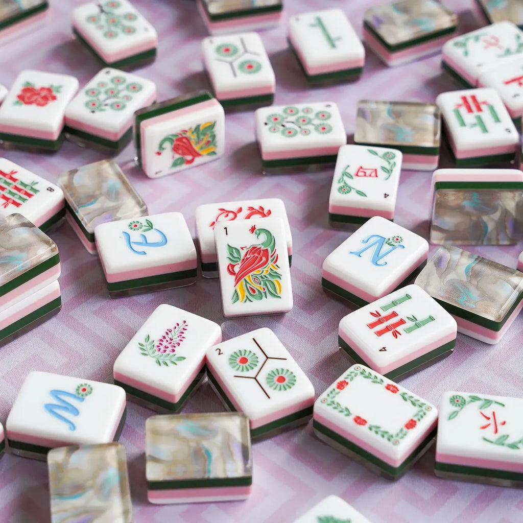 Mirage Aurora Botanical Garden Mahjong Set