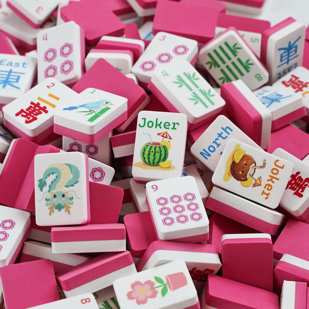 Floating Foam Pool Mahjong Set