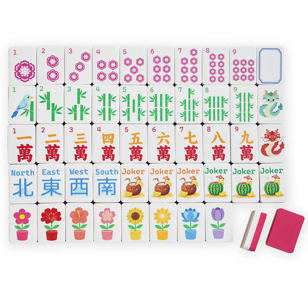 Floating Foam Pool Mahjong Set