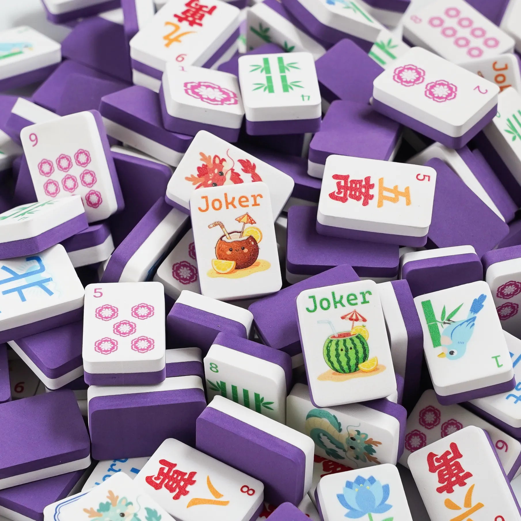 Floating Foam Pool Mahjong Set