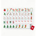 Jolly Santa Christmas Mahjong Tiles