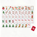 Jolly Santa Christmas Mahjong Set