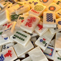 Pearlescent Swirl Mahjong Tiles