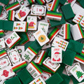 Vintage Noel Christmas Mahjong Set