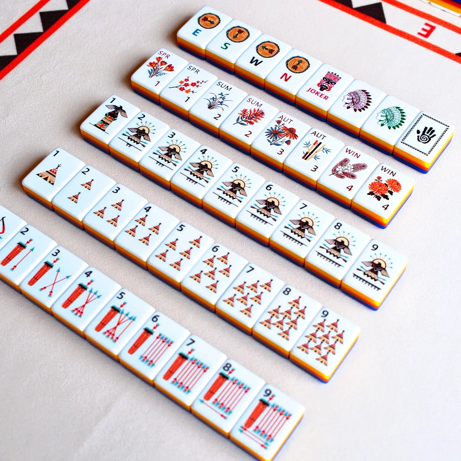 Southwestern Tribal Heritage Mahjong Set