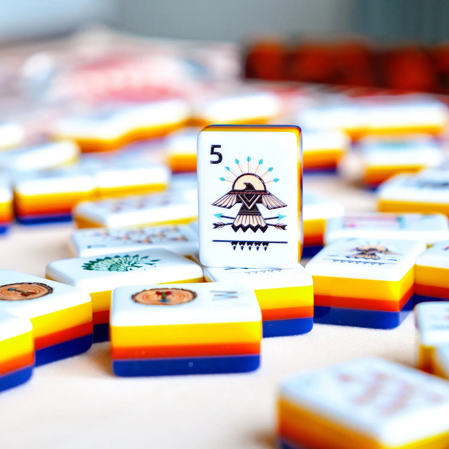 Southwestern Tribal Heritage Mahjong Set