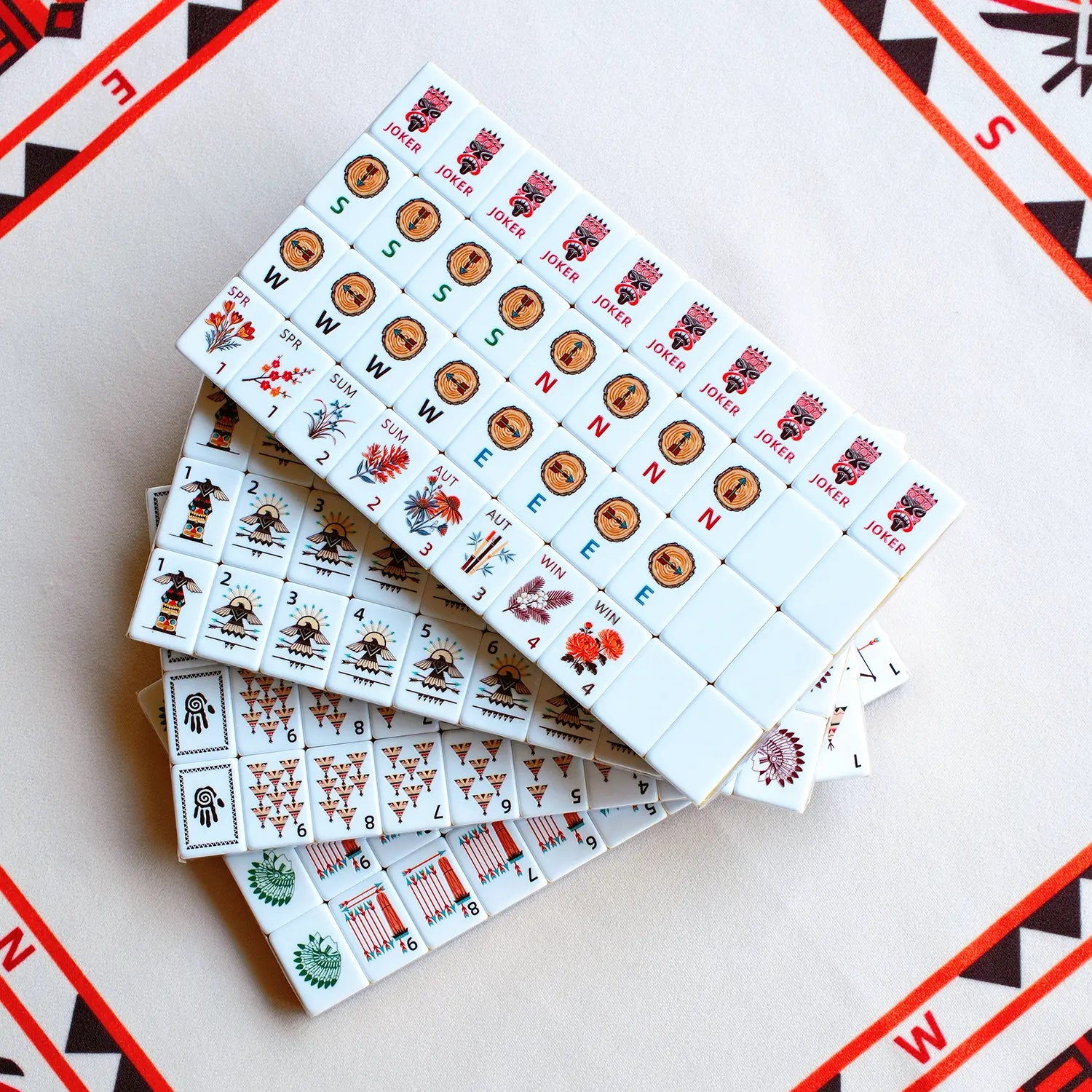 Southwestern Tribal Heritage Mahjong Set