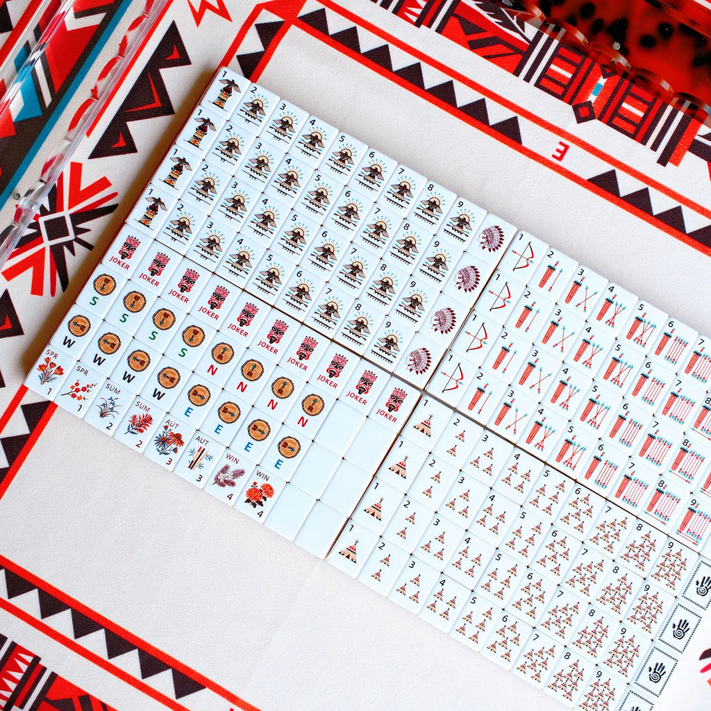Southwestern Tribal Heritage Mahjong Set