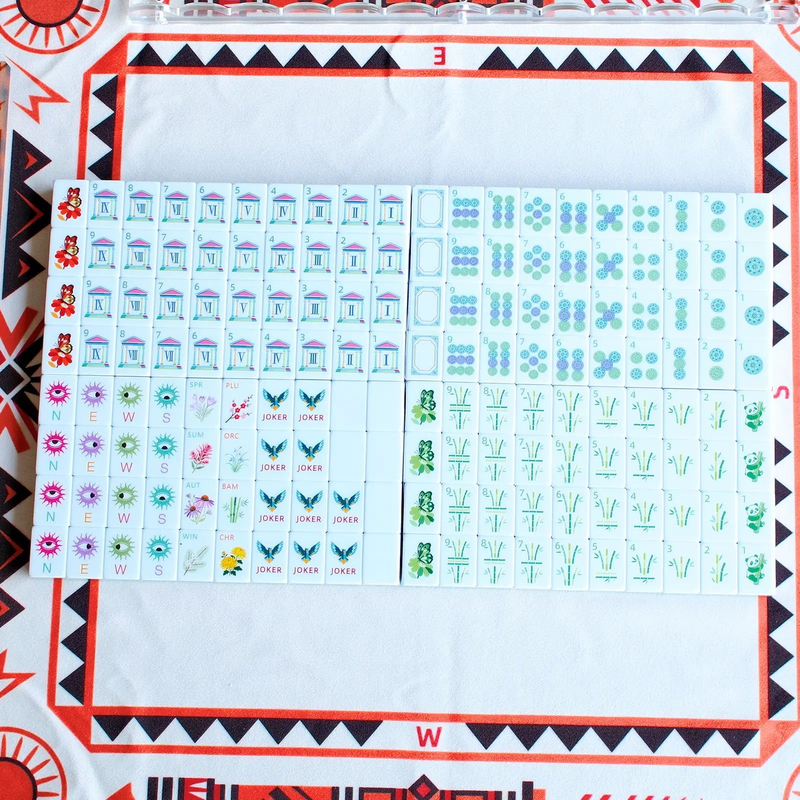 Four Seasons Manor Mahjong Set