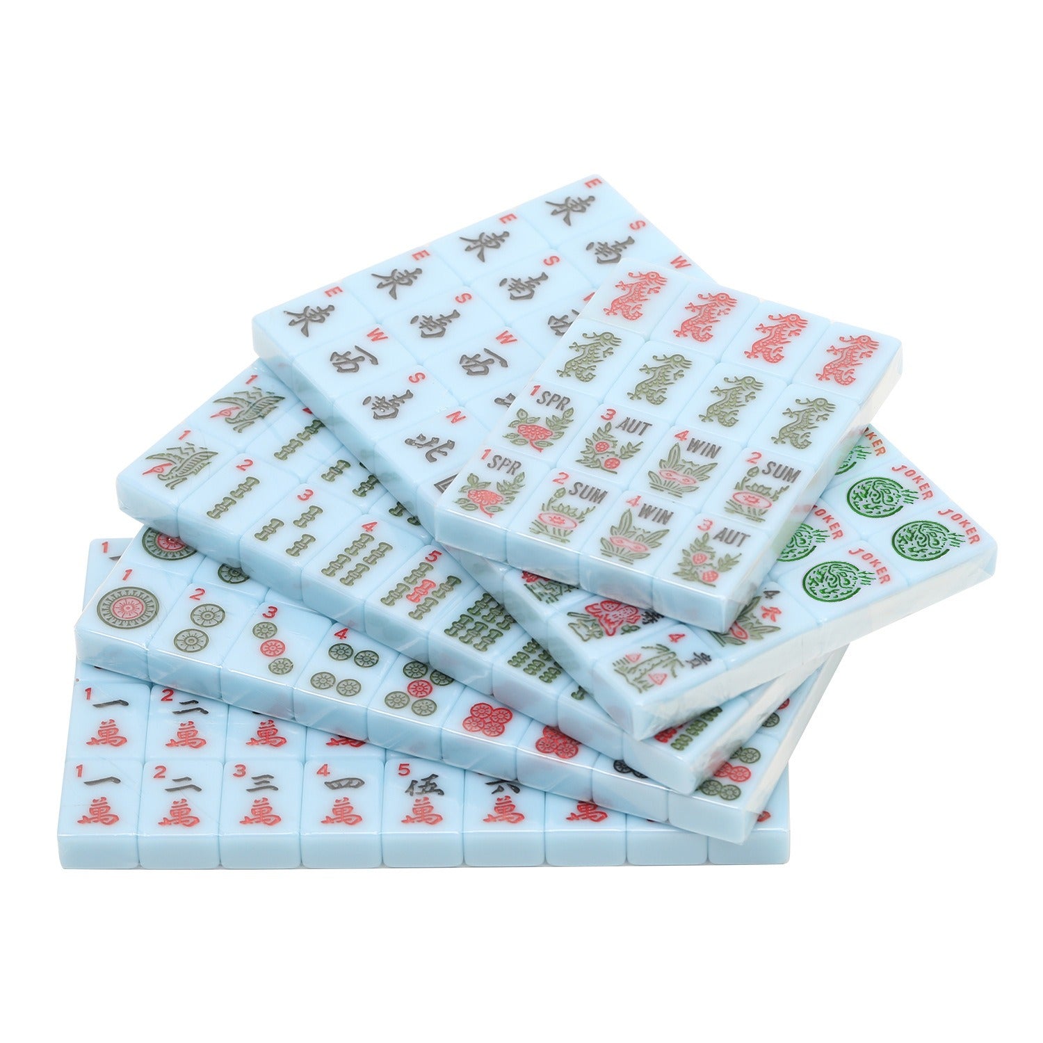 Classic Pastel Heritage Mahjong Set
