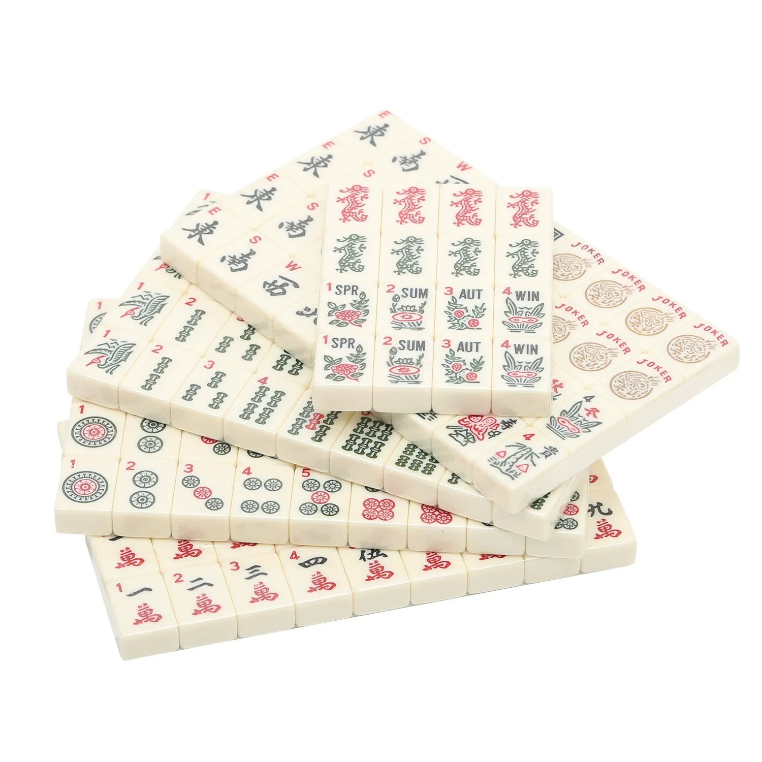 Classic Pastel Heritage Mahjong Set
