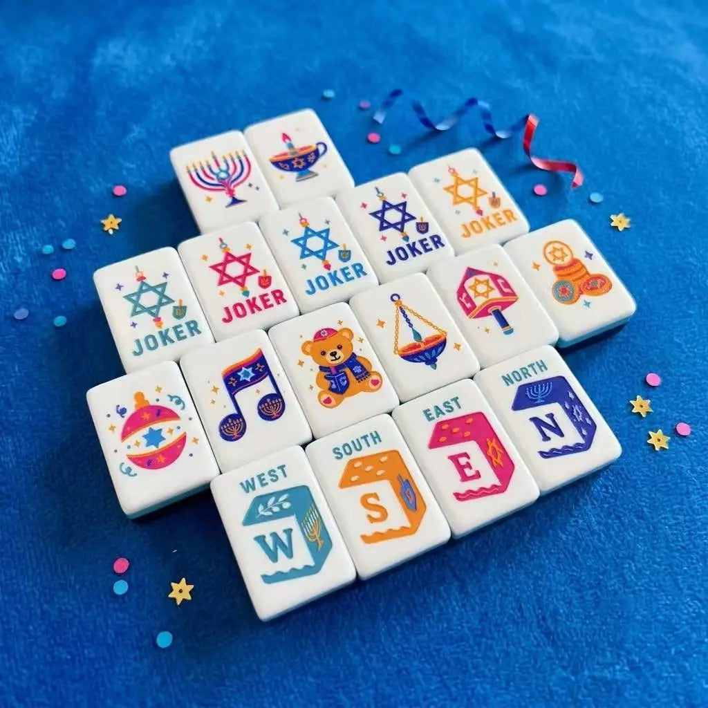 Festival Hanukkah Mahjong Set