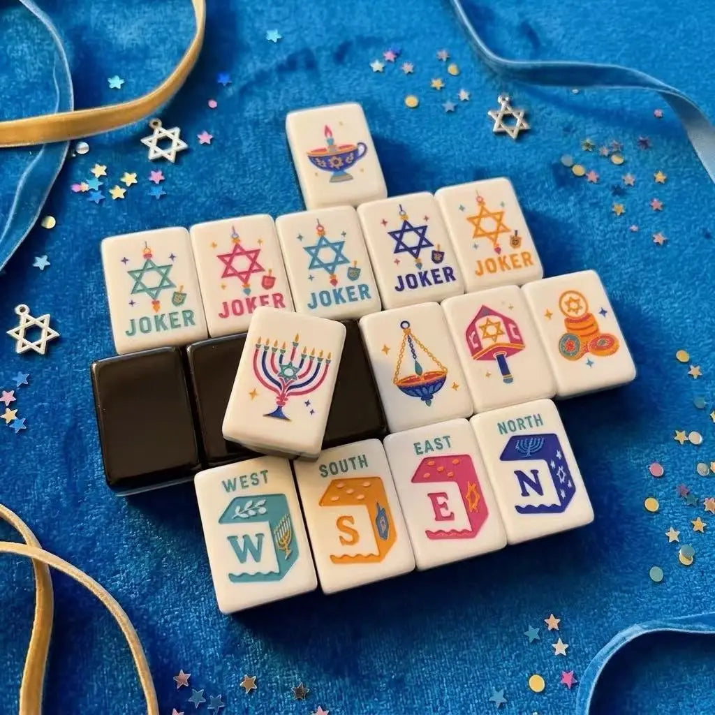 Festival Hanukkah Mahjong Set
