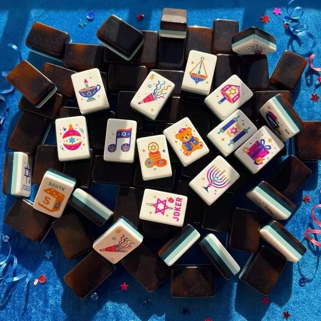 Festival Hanukkah Mahjong Set