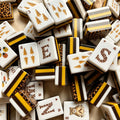 Glitter Leopard Wildwood Mahjong Tiles
