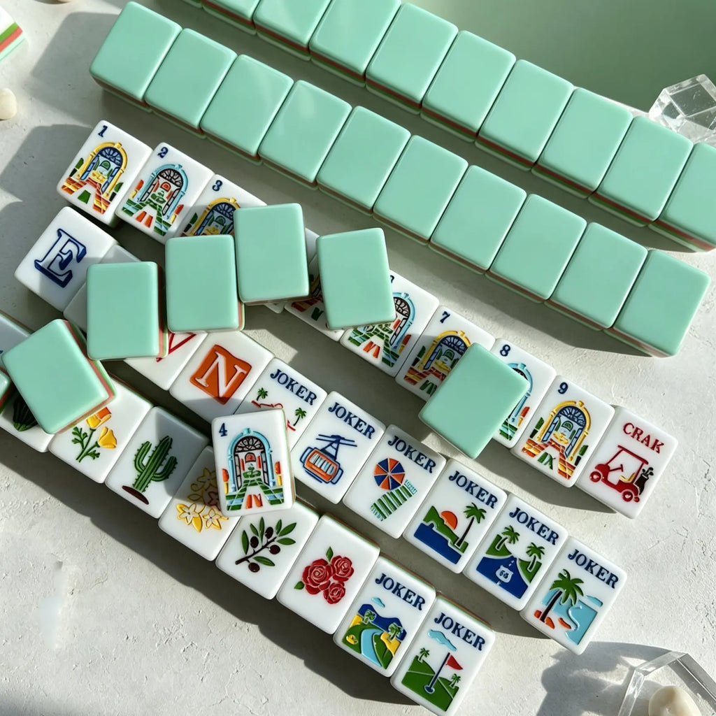 Palm Springs Estate Mahjong Set