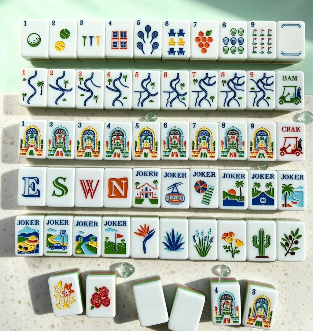 Palm Springs Estate Mahjong Set
