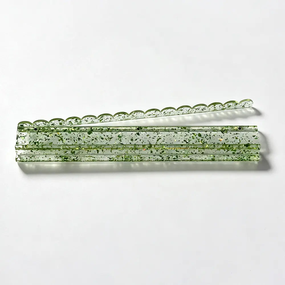 Christmas 20" Glitter Mahjong Racks with Pushers 4 Pack