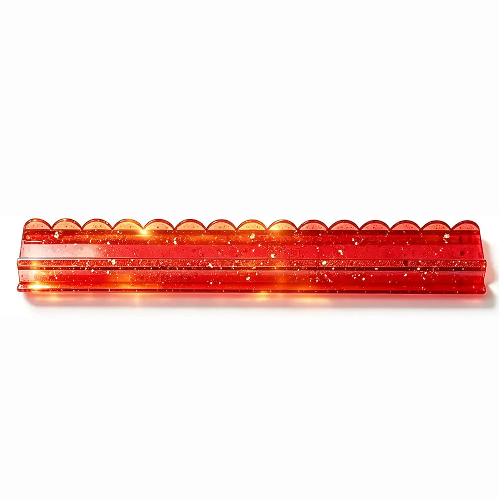 Christmas 20" Glitter Mahjong Racks with Pushers 4 Pack