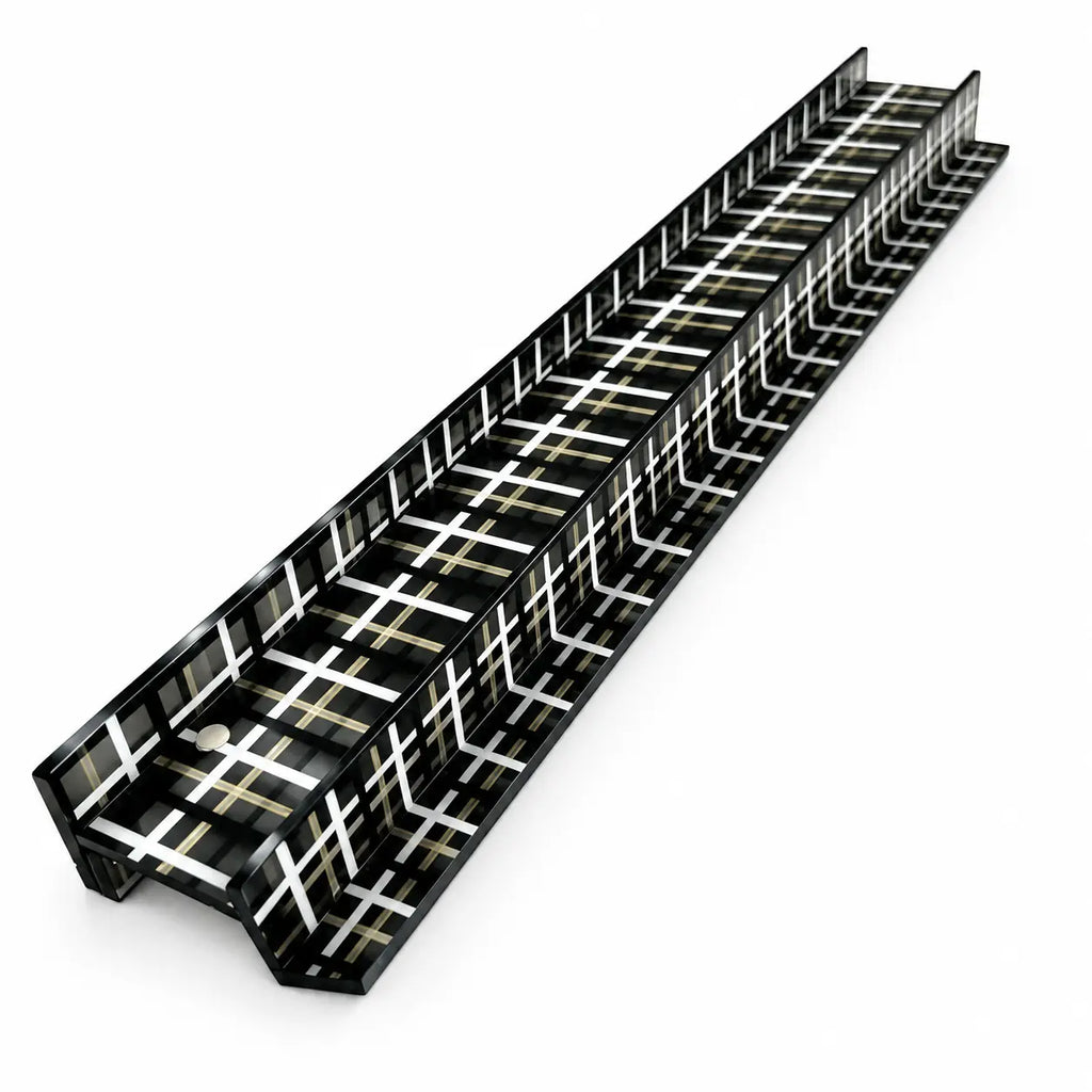 Plaid 20" American Mahjong Racks With Pushers