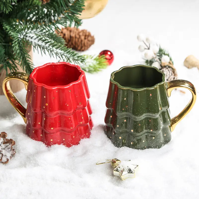Christmas Tree Ceramic Mug