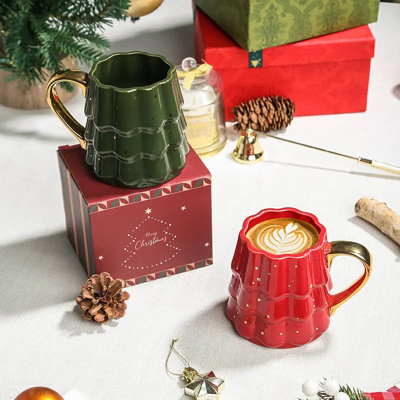 Christmas Tree Ceramic Mug