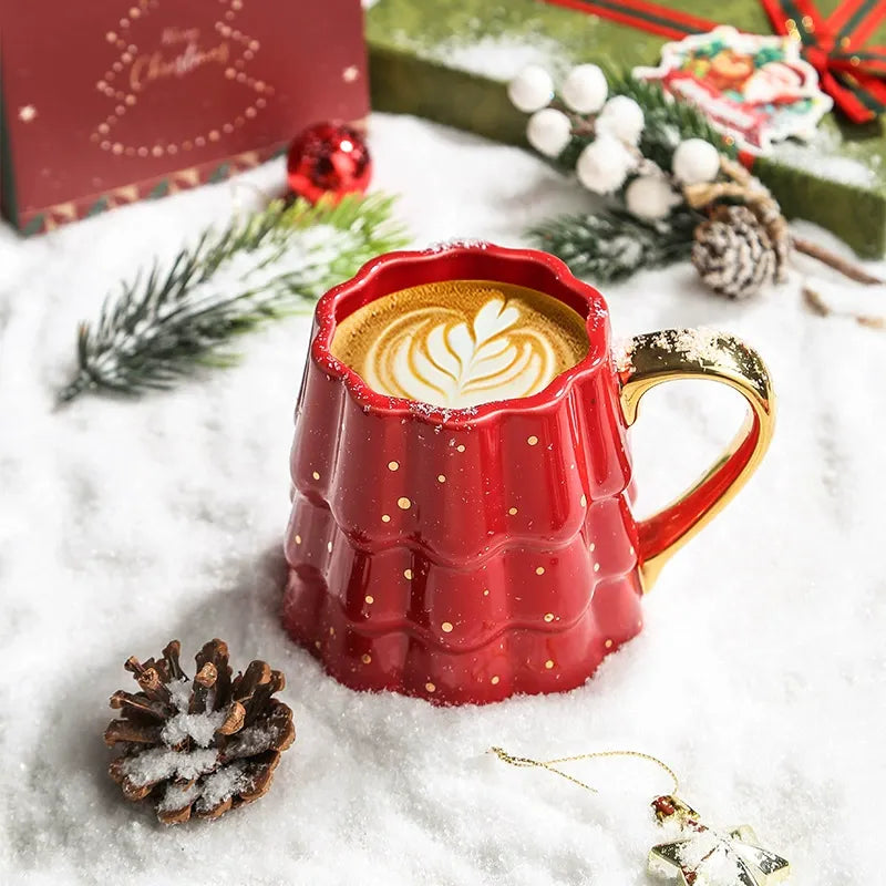 Christmas Tree Ceramic Mug