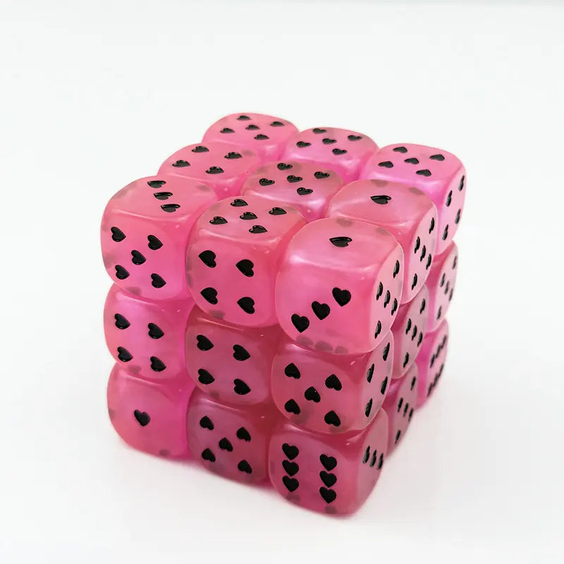Dragon Fruit Pink Mahjong Dice