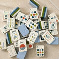 Mid Century Geometric Mahjong Tiles