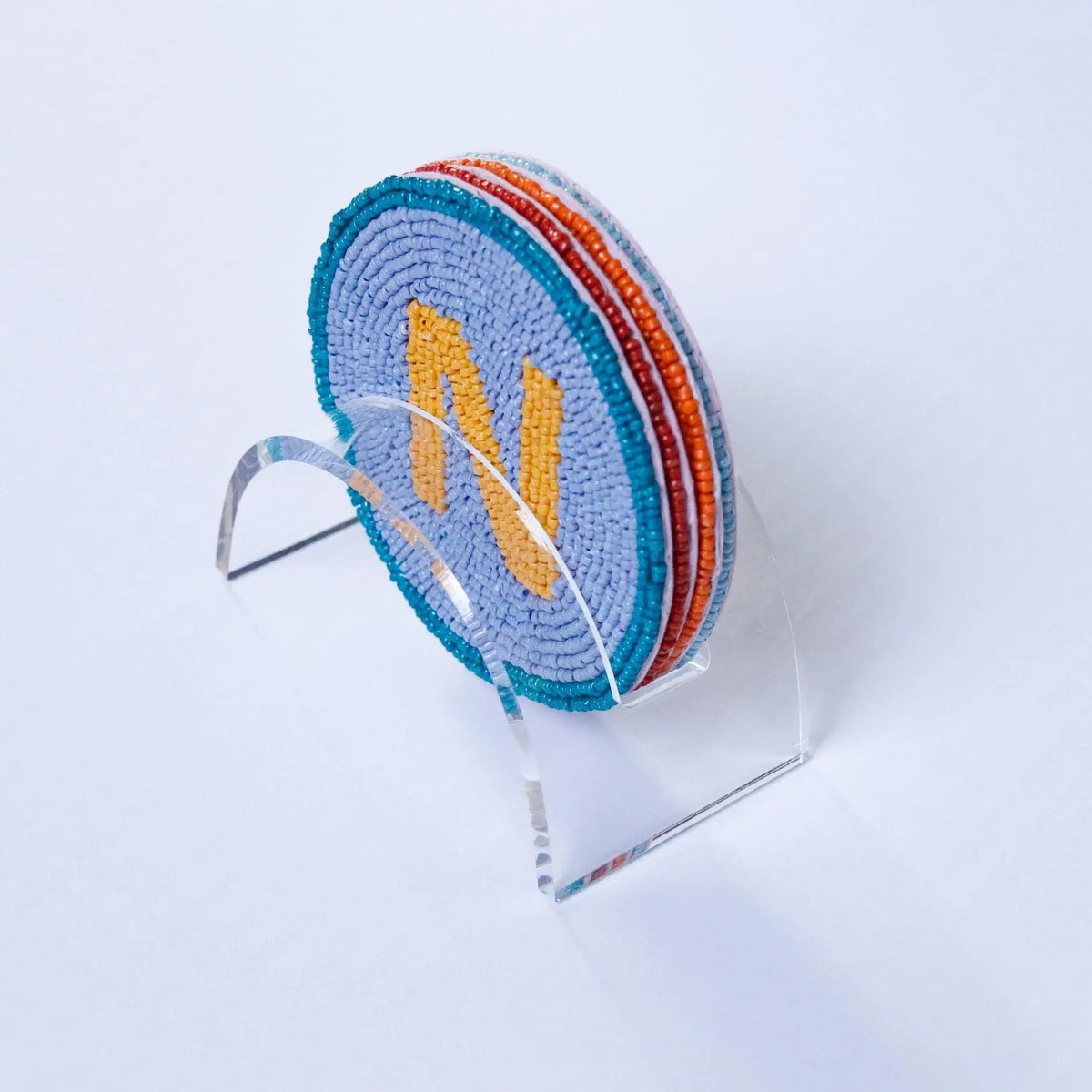 Mahjong WINDS Beaded Coasters